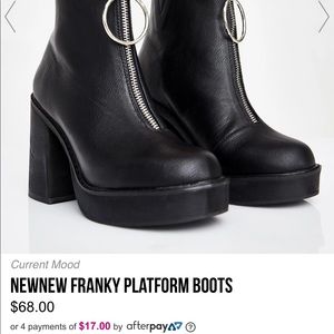 Platform boots